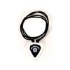 Pickbandz Necklace Silicone Pick Holder in Ghost White - Fits All view 2