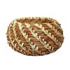 Traditional Craft Kits Coiled Pine Needle Basket Weaving Kit Professional DIY Basket Making Supplies Includes Natural Pine Needles, Raffia, Stitching Needle, and Coiling Gauge view 2