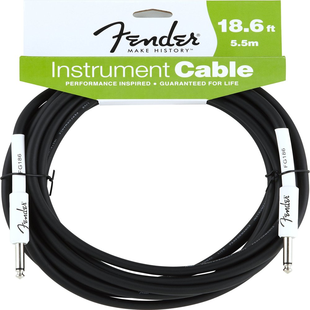 Fender Performance Series Instrument Cables (Straight-Straight Angle)