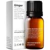 100% Pure Ginger Essential Oil - 0.34 Fl Oz - Ginger Oil for Hair, Skin, Diffuser, Aromatherapy & DIY Candle Making Scent view 2