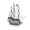 MetalEarth 3D Metal Model - Black Pearl Pirate Ship view 2