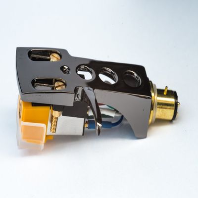 Titanium plated Headshell, mount with cartridge and stylus, needle for Sansui FR-D4, SR-737, SR-838, FR-D35, SR-525, SR-929, SR-636, SR-717, SR-333, SR-535, FR-3080, MADE IN ENGLAND