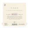 D'Addario Concert Ukulele Strings, Titanium, EJ87C, 4-String Set, Pack of 1 view 3