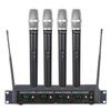 GTDaudio 4 Handheld Wireless Microphone Cordless mics System, Ideal for Church, Karaoke, Dj Party, Range up to 300 ft, view 1