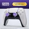 KontrolFreek FPS Freek Galaxy Purple for PlayStation 4 (PS4) and PlayStation 5 (PS5) | Performance Thumbsticks | 1 High-Rise, 1 Mid-Rise | Purple view 2