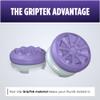 KontrolFreek FPS Freek Galaxy Purple for PlayStation 4 (PS4) and PlayStation 5 (PS5) | Performance Thumbsticks | 1 High-Rise, 1 Mid-Rise | Purple view 3