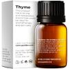 100% Pure Thyme Essential Oil - 0.34 Fl Oz - Thyme Oil for Hair, Skin, Diffuser, Aromatherapy & DIY Candle Making Scent view 2