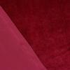 Stretch Velvet Knit Wine Fabric by The Yard view 3