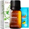 100% Pure Melissa Essential Oil - 0.34 Fl Oz - Melissa Oil for Hair, Skin, Diffuser, Aromatherapy & DIY Candle Making Scent view 1