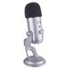 YOUSHARES Pop Filter for Blue Yeti, Yeti Pro Condenser Microphones, Blue Yeti Mic Cover Foam Microphone Windscreen Improve Sound Quality (Black) view 2