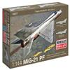 Minicraft MiG-21 USSR with 2 Marking Options Model Kit,1/144 Scale view 1