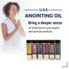 Pack of 6 Anointing Oil for Prayer - Assorted Scents - Rose of Sharon Anointing Oil Frankincense and Myrrh, Lily of The Valley, Pomegranate, Myrrh, Spikenard view 4