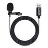 Movo M1 USB Lavalier Lapel Clip-on Omnidirectional Computer Microphone for Laptop, PC and Mac, Perfect Podcasting, Gaming, Streaming and Desktop Mic (20-Foot Cord) view 1