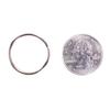 Super Z Outlet 1" (25mm) Nickel Plated Silver Steel Round Edged Split Circular Keychain Ring Clips for Car Home Keys Organization, Arts & Crafts, Lanyards (100) view 4