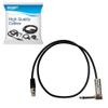 HQRP TA4F Mini Connector to 1/4 Right Angle Instrument Cable Compatible with Line-6 Relay G50 G55 G90 Digital Wireless Guitar System TBP12 Transmitter 98-033-0003 view 1