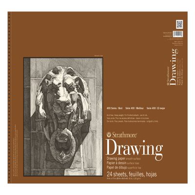 Strathmore (400-107 400 Series Drawing, Smooth Surface, 14x17, White