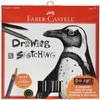 Faber-Castell Do Art Drawing & Sketching Kit | Drawing Kit for Beginners | Sketch, Shade & Learn with Illustrated Instructions | Kids Art Set, Art Supplies for Kids (Ages 9+) view 1