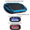 Cosmos Protection Hard Case Cover with Aluminum Faceplate Compatible with PS VITA 1000 Series, Fits for Oval Start & Select Button Only (NOT for PSV 2000 Slim Version), Light Blue view 2