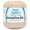 Coats Crochet Aunt Lydia's Crochet, Cotton Extra Fine Size 30, Natural (180-226) view 1