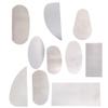 RDEXP Pottery Clay pattern dieing Ceramics Sharp Steel Tools Scraper Crafts Pack of 10 view 1