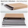 Golden State Art, Acid Free, Pack of 10 11x14 Black Picture Mats Mattes with White Core Bevel Cut for 8x10 Photo view 4