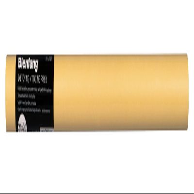 Bienfang Sketching & Tracing Paper Roll, Canary Yellow, 24 Inches x 20 Yards - Large for Drawing, Trace, Sketch, Craft, Sewing Pattern