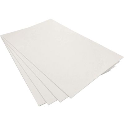 High Temperature Gasket Paper, Ceramic Fiber Alternative, 2100F Rated, 1/8" Thick x 15" x 24", 4 pcs/pkg, for Wood Stove, Pellet Stove, Boiler, Furnaces, Kiln, Forge, 9600
