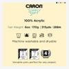 Caron Simply Soft Party Yarn, Gauge 4 Medium Worsted, - 3 oz - Teal Sparkle - For Crochet, Knitting & Crafting view 3