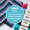 Caron Simply Soft Party Yarn, Gauge 4 Medium Worsted, - 3 oz - Teal Sparkle - For Crochet, Knitting & Crafting view 4