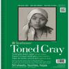 Strathmore 400 Series Sketch Pad, Toned Gray, 5.5x8.5 inch, 50 Sheets - Artist Sketchbook for Drawing, Illustration, Art Class Students view 1