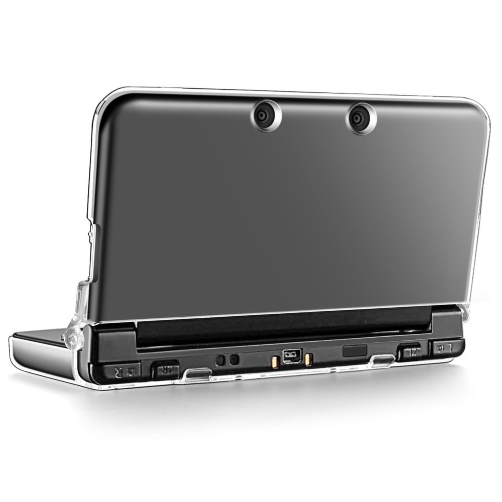 TNP Case Compatible with NEW Nintendo 3DS XL LL 2015 - Ultra Clear Crystal Transparent Hard Shell Protective Case Cover Skin for New Nintendo 3DS XL / 3DS LL 2015 [New Modified Hinge-Less Design]