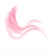 1 Dozen - Medium Solid Light Pink Rooster Saddle Whiting Hair Extension Feathers Halloween Fly Tying Supply | Moonlight Feather view 3