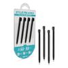 Tomee Stylus Pen Set (4-Pack) Replacement Touch Screen Stylus for Nintendo DS Lite & DSi Black view 1