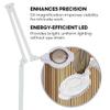 SkinAct Magnifying LED Lamp 5X Diopter Magnifier with Stand LED Maglamp view 2
