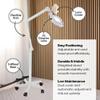 SkinAct Magnifying LED Lamp 5X Diopter Magnifier with Stand LED Maglamp view 3
