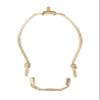 B&P Lamp 8-1/2 Inch Regular Weight Lamp Shade Harp Holder for Table and Floor Lamps, Brass Plated Steel Finish view 1