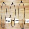 B&P Lamp 8 Inch Heavy Duty Lamp Shade Harp Holder for Table and Floor Lamps, Antique Brass Finish view 2