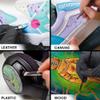 Angelus Acrylic Leather Paint, 1 Fl Oz, White - Professional Flexible, Crack, Scratch, Peel Resistant Leather Paint for Shoes, Sneakers, and Other Leather Projects view 3