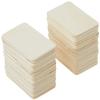 Darice Pie Rectangle-Shaped (50pc) Light Unfinished Wood is Easy to Paint, Stain, Embellish Perfect for Art and Craft Projects Each Piece Measures 2.08 x1.37 , 3mm T, Natural, 50 Count (Pack of 1) view 2