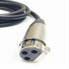Custom Cable Connection 100 Foot XLR Female to Female 3 Pin Economy Cable view 2