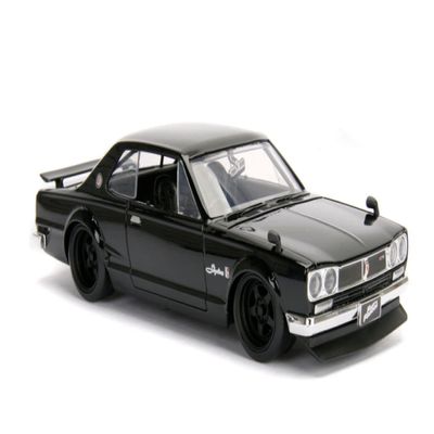 Jada Toys Fast & Furious 1:24 Brians's Nissan Skyline 2000 GT-R Die-cast Car, Toys for Kids and Adults (JA99686)