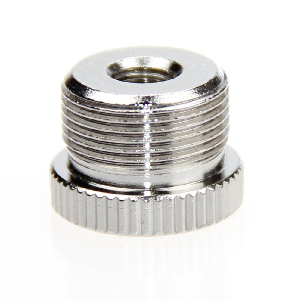 CAMVATE 5/8-Inch Male to 1/4-Inch Female Mic Screw Adapter For Mic Microphone Stand - 1150