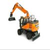 Universal Hobbies Doosan dx160 W with 2 Attachments Scale 1/50, uh8134 view 3