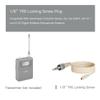J K Professional Headset/Headworn Microphone MIC-J 071S Compatible with Sennheiser Wireless System - Omnidirectional Mic - Super Lightweight & Creative Design & Smallest Cartridge view 2