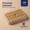 Crafter's Choice Premium Glycerin Melt and Pour Soap Base for Soap Making and DIY Crafting Projects, 2LB Block (Oatmeal) view 2