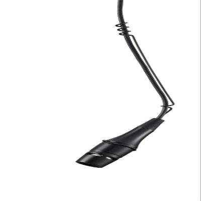 Shure Centraverse Installed Sound Overhead Microphone, Black, Cardioid Condenser Mic with 25-Foot XLR Cable, Snap-Fit Windscreen and Wire Aiming Hanger (CVO-W/C)
