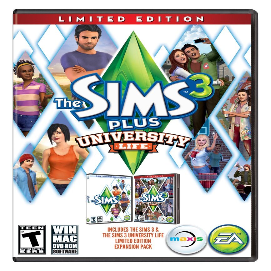 The Sims 3 Plus University Life