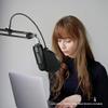 Neewer Professional Microphone Pop Filter Shield Compatible with Blue Yeti and Any Other Microphone, Dual Layered Wind Pop Screen With A Flexible 360 Degree Gooseneck Clip Stabilizing Arm view 2