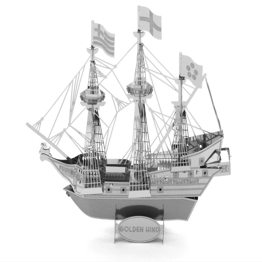 Metal Earth 3D Metal Model - Golden Hind Ship