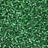 Miyuki Delica Seed Beads Size 11/0 (1.6 mm), DB0046, Silver-Lined Light Green, 7.2 g, Approx. 1440 Beads, Made in Japan view 2